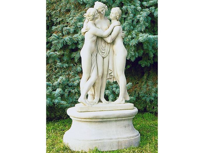 Standbeelden Tre Grazie Art.510 hoogte 105cm Italpark Standbeelden Tre Grazie Art.510 hoogte 105cm Italpark