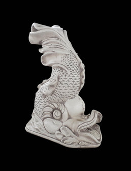 Tritone - Tuinbeeld van Koi vis