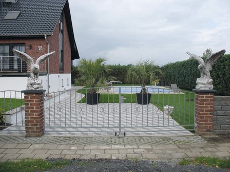 Dierenbeeld Condor met uitslaande vleugels