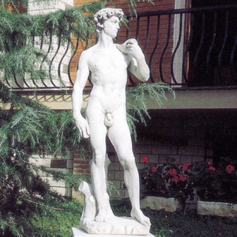Standbeeld David di Michelangelo Klein