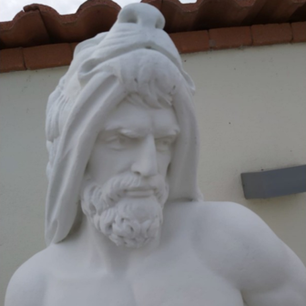 Detail Standbeeld Hercules