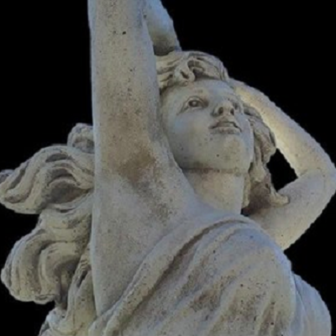 Detail Standbeeld Venere in Ginocchio