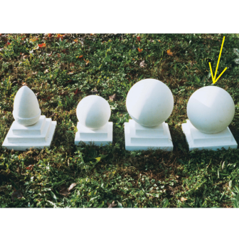 Grote Bol (Sfera) Piramide 2 - 38cm