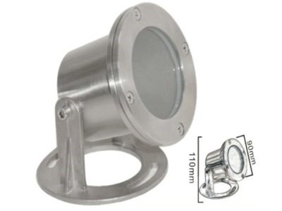 Lichtspot LED 3W Roestvrij staal - puur wit (Art. FL03)