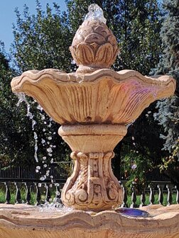 Detail Tuinfontein Padova