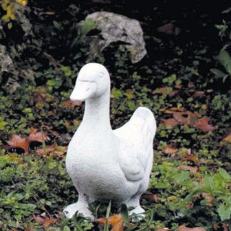 Tuinbeeldje van Gansje Susy