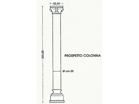 Tekening Pilaar Calabria