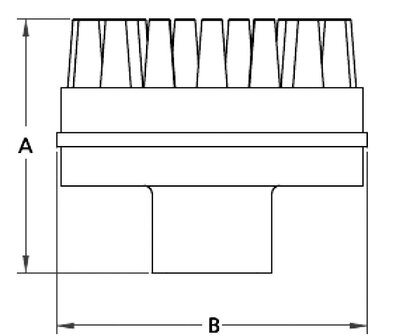Tekening Spuitstuk Cannone 1"F (UG23)