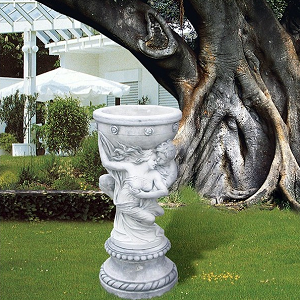 Bloempot Cupido en Psyche