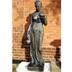 Standbeeld Ebe Zwart 165cm