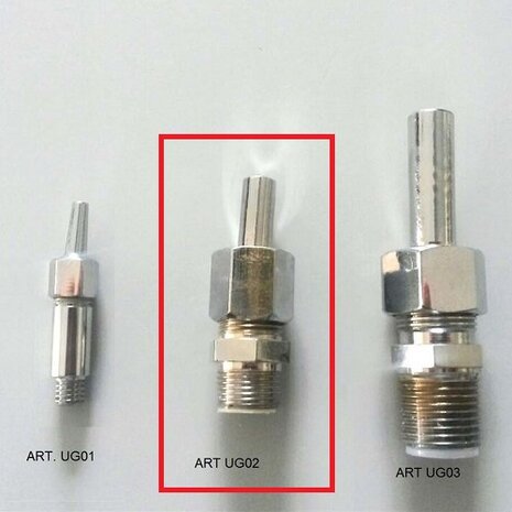 Sproeier&nbsp;Verstelbaar 4,75mm&nbsp;- Art. UG02