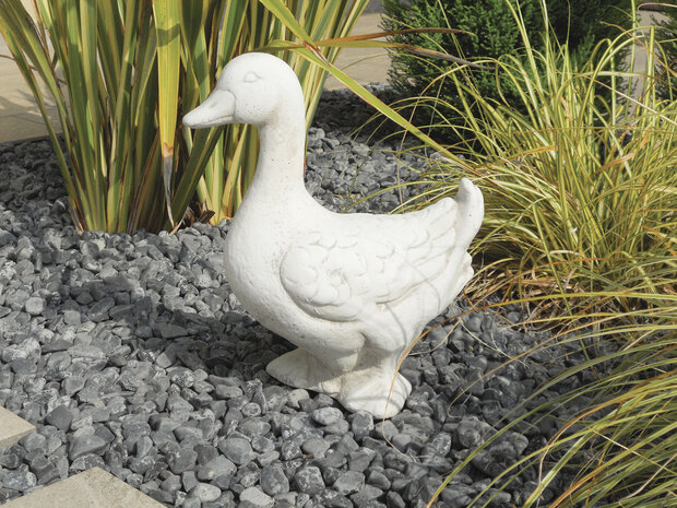 Tuinbeeldje van Gansje Susy