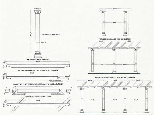 Tekening Pergola Calabria