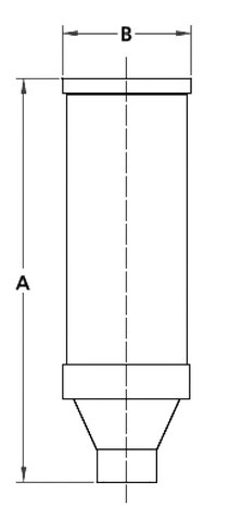 Tekening Sproeier Campana KLEIN (UG14)
