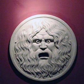 Mond der Waarheid Ø68cm Muurornament Reliëf Bocca della Verità - Art. 781
