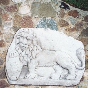 Leeuw San Marco H.63x47cm Muurornament Wapenschild Leone di San Marco - Art. 794