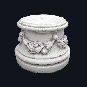 Narciso H.31cm-Ø38cm Ronde Sokkel Basamento - Art. 661