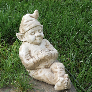 Duttende Trol H.25x30cm Tuinbeeld pisolino Linea millennium - Art. 1532