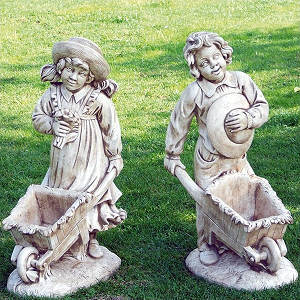 Bimbi Cariola H.93x54x34cm Bloempotten - Art. 128