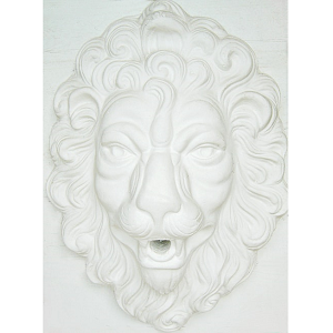 Leeuwenkop H.50x34cm Muurornament Mascherone Leone - Art. 770