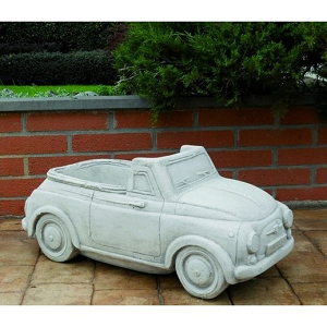 Fiatje 500 H.29x70x30cm Tuinbeeld La Mitica - Art. 1100