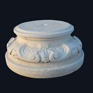 Socrates H.20cm-Ø40/30cm Ronde Sokkel Base - Art. 663