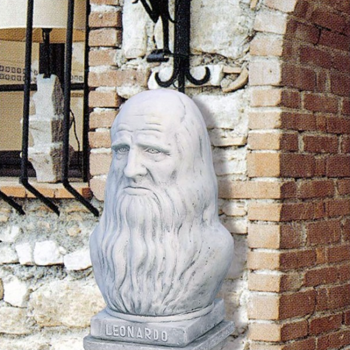 Buste Leonardo Da Vinci H.51cm Borstbeeld - Art. 709
