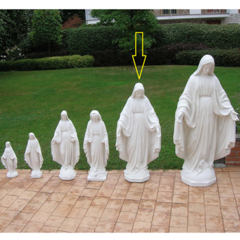 Madonna Immacolata H.110 cm Standbeeld - Art. 570/D