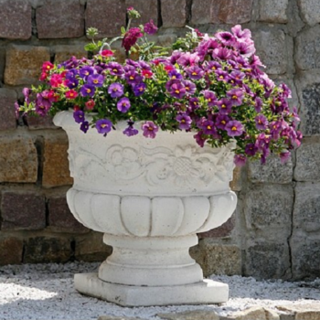 Tea H.40-Ø40cm Bloempot Sierlijke, Italiaanse tuinvaas Vaso - Art. 177