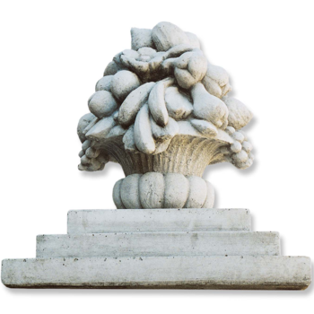 Fruitmand H.57-Ø54cm Kapiteel Piramidevorm Cesto frutta - Art. 962