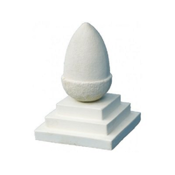 Eikel in dop H.42x30x30cm Kapiteel Piramidevorm - Art. 965
