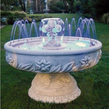 Tuinfontein Camogli met verlichting - Ø 125cm - Art. 2192LI - 10% korting