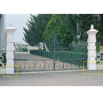 Liscio & Martellinato H.36x39x39cm Voetstuk Base Vierkant - Art. 811/B