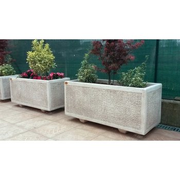 Pietrasanta H.45x100x40cm Plantenbak - Art. 381